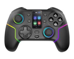 GamePad Mars Gaming Inalámbrico BT ARGB Negro