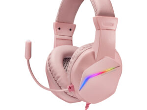 Auric+Micro Mars Gaming FRGB 3.5mm USB-A Rosa