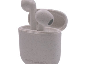 Auriculares Mars Gaming Intraurales BT Blancos