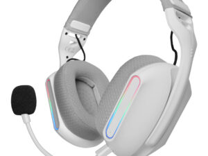Auric+Micro Mars Gaming RGB 3.5mm USB-A Blanco