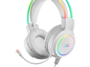Auric+Micro Mars Gaming RGB Flow 3.5mm Blancos