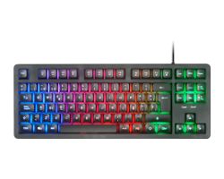 Teclado Mars Gaming TKL H-Mech USB FRGB Negro