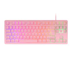 Teclado Mars Gaming TKL H-Mech USB FRGB Rosa