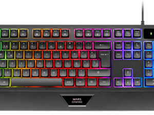Teclado Mars Gaming FRGB Multimedia USB Negro