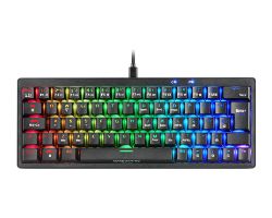 Teclado Mars Gaming RGB USB-C Negro