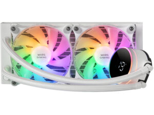 Ref. Líquida Mars Gaming 2x120mm FRGB 500W
