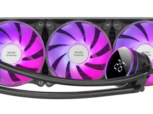 Ref. Líquida Mars Gaming 3x120mm FRGB 600W
