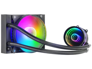 Ref. Líq. Mars Gaming 120mm 200W FRGB Negra Ref. Líq. Mars Gaming 120mm 200W FRGB Negra