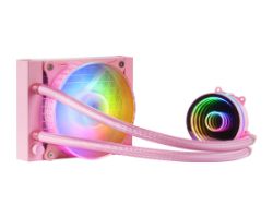 Ref. Líq. CPU Mars Gaming 120mm FRGB Rosa