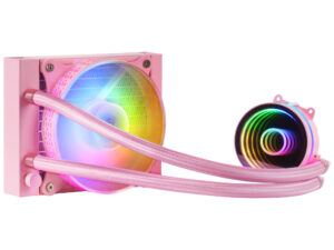 Ref. Líq. CPU Mars Gaming 120mm FRGB Rosa