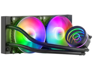 Ref. Líq. CPU Mars Gaming 400W FRGB Negra