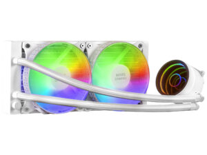 Ref. Líq. CPU Mars Gaming 400W FRGB Blanca