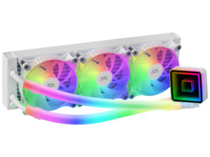 Ref. Líq. CPU Mars Gaming 650W ARGB Blanca