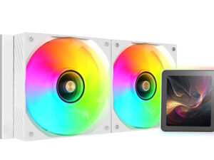 Ref. Líq. Mars Gaming 2x120mm Blanco