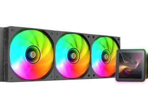 Ref. Líq. Mars Gaming 3x120mm Negro