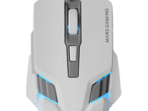Ratón Mars Gaming Óptico RGB USB 4000dpi Blanco