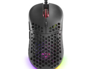 Ratón Mars Gaming RGB USB-A 12800dpi Negro