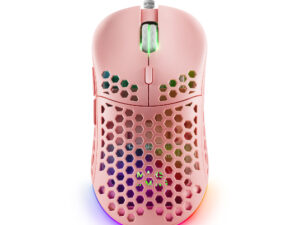 Ratón Mars Gaming RGB USB-A 12800dpi Rosa