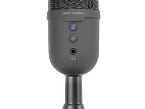 Micrófono Mars Gaming ARGB 3.5mm USB Negro