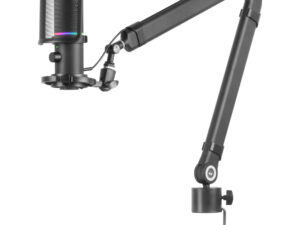 Micrófono Sobremesa Mars Gaming 3.5mm USB Negro