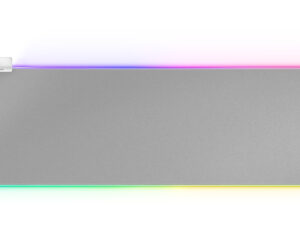 Alfombrilla Mars Gaming XXL RGB 2xUSB Plata