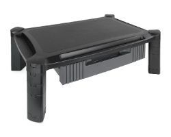 Soporte Elevador TOOQ Multiusos Cajón Negro