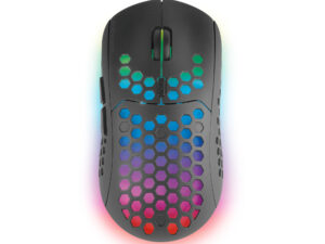 Ratón Mars Gaming RGB RF 2.4GHz 3200dpi Negro