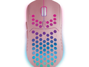 Ratón Mars Gaming RGB RF 3200dpi Rosa