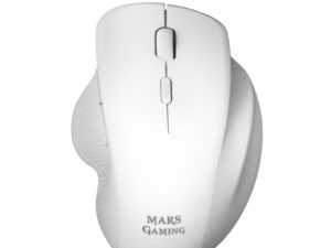 Ratón Mars Gaming Wireless 3200dpi Blanco