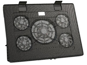 Base Refrigeración Mars Gaming 17.3" USB Negra