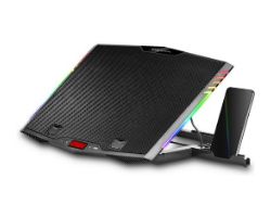 Base Refrigeración Mars Gaming 17" Stand Negra