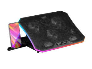 Base Refrigeración Mars Gaming 19" ARGB 2xUSB