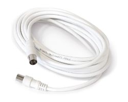 Cable Engel Axil Antena M/H 5m blanco