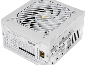 Fuente Mars Gaming 1000W 80+ Gold Blanca