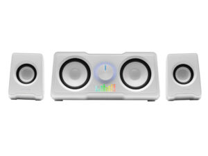 Altavoces Mars Gaming 2.2 35W USB 3.5mm Blancos