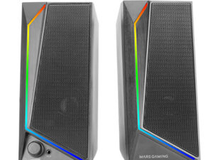 Altavoces Mars Gaming 2.0 15W RGB 3.5mm Negro