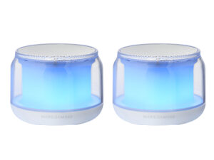 Altavoces Mars Gaming 15W RGB 3.5mm BT Blanco