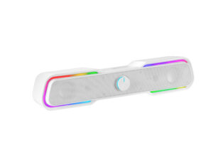 Barra de Sonido Mars Gaming 2.0 BT RGB Blanco