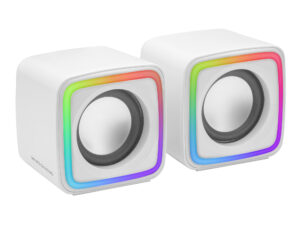Altavoces Mars Gaming DSP 8W 2.0 USB Blancos