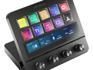 Control Deck Mars Gaming LCD 10 Teclas Negro