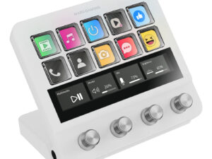 Control Deck Mars Gaming LCD 10 Teclas Blanco