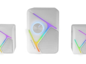 Altavoces Mars Gaming 2.1 35W USB 3.5mm Blanco