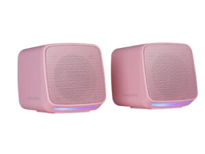 Altavoces Mars Gaming 10W RGB USB/3.5mm Rosa
