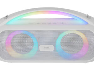 Altavoz Mars Gaming 50W RGB Bluetooth Blanco