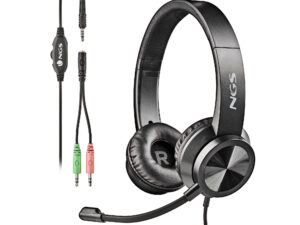 Auric+Micro Gaming NGS Jack 3.5mm Negros