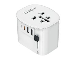 Cargador de Viaje CELLY MultiPlug 30W