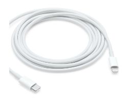 Cable Apple USB-C/M a Lightning/M 2m Blanco