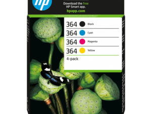 Tinta HP 364 Pack Tricolor/Negro 3ml/6ml