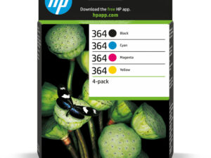 Tinta HP 364 Pack Tricolor/Negro 3ml/6ml