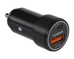 Cargador Coche NUBBEH Siroco Usb-A/Usb-C 30W